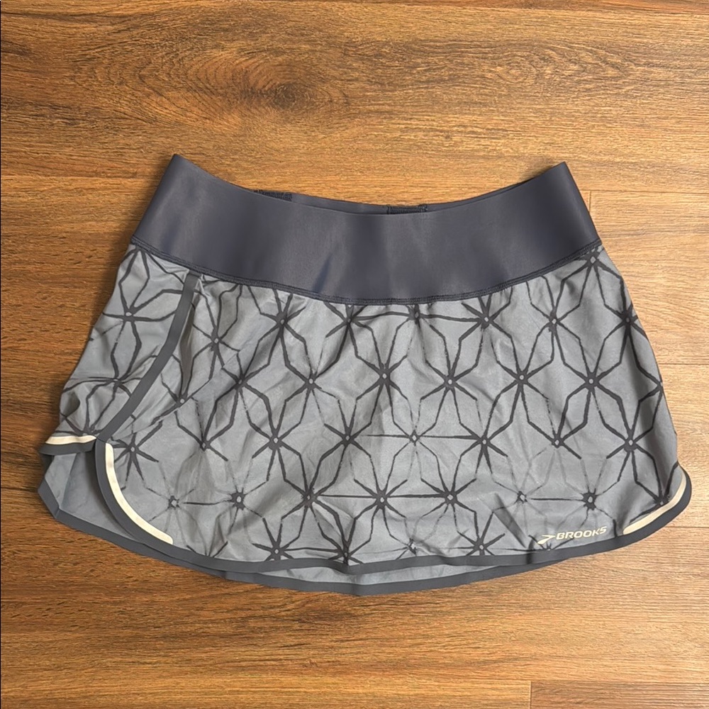 Brooks Gray/Blue Infinity Running Women's Skort
